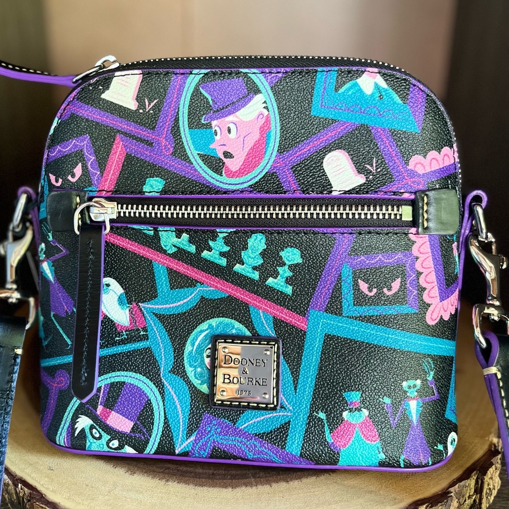 NWT Disney Parks Haunted Mansion Dooney and Bourke Crossbody 2023